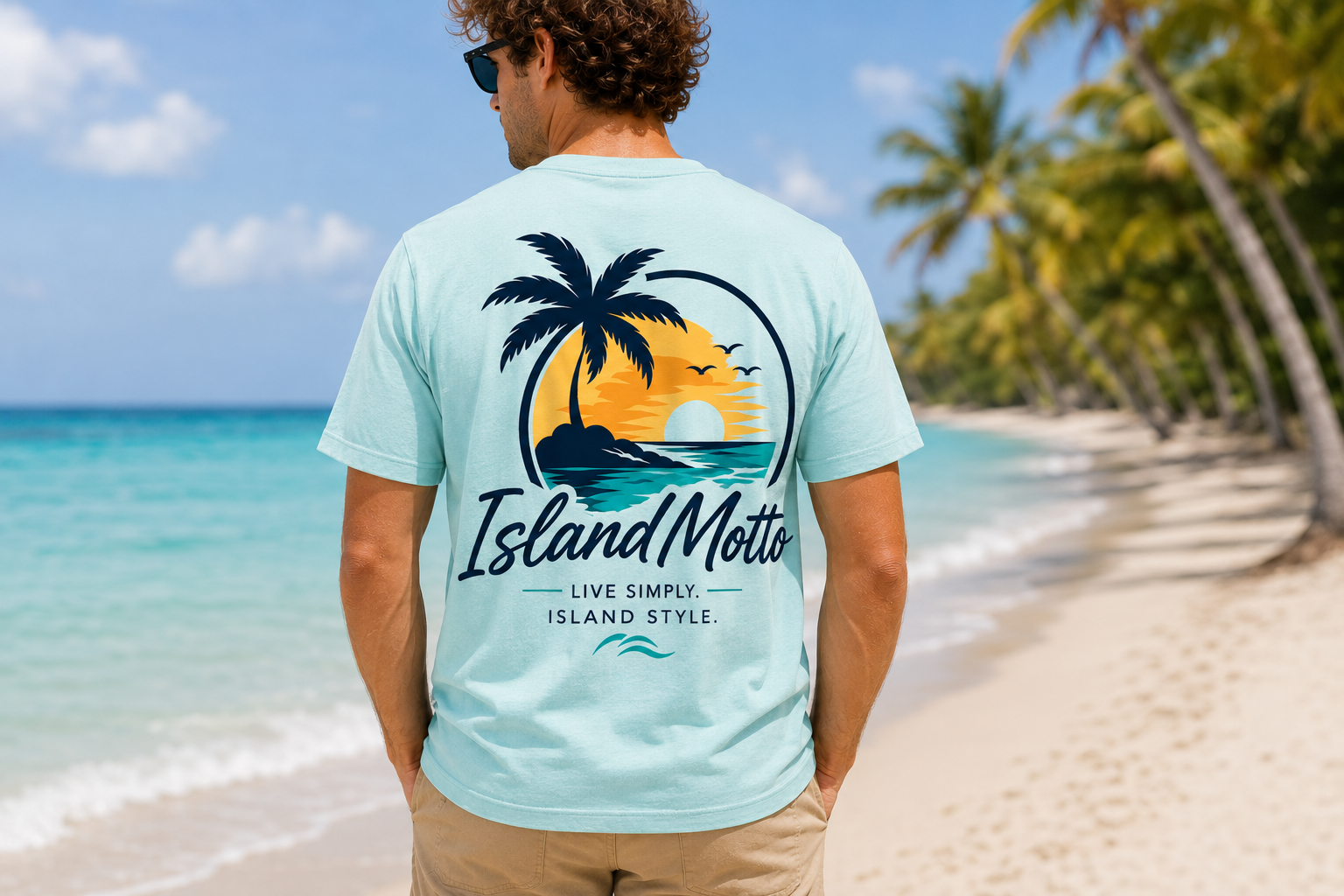 Island Motto Tee